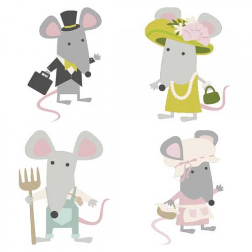 rat clipart country mouse
