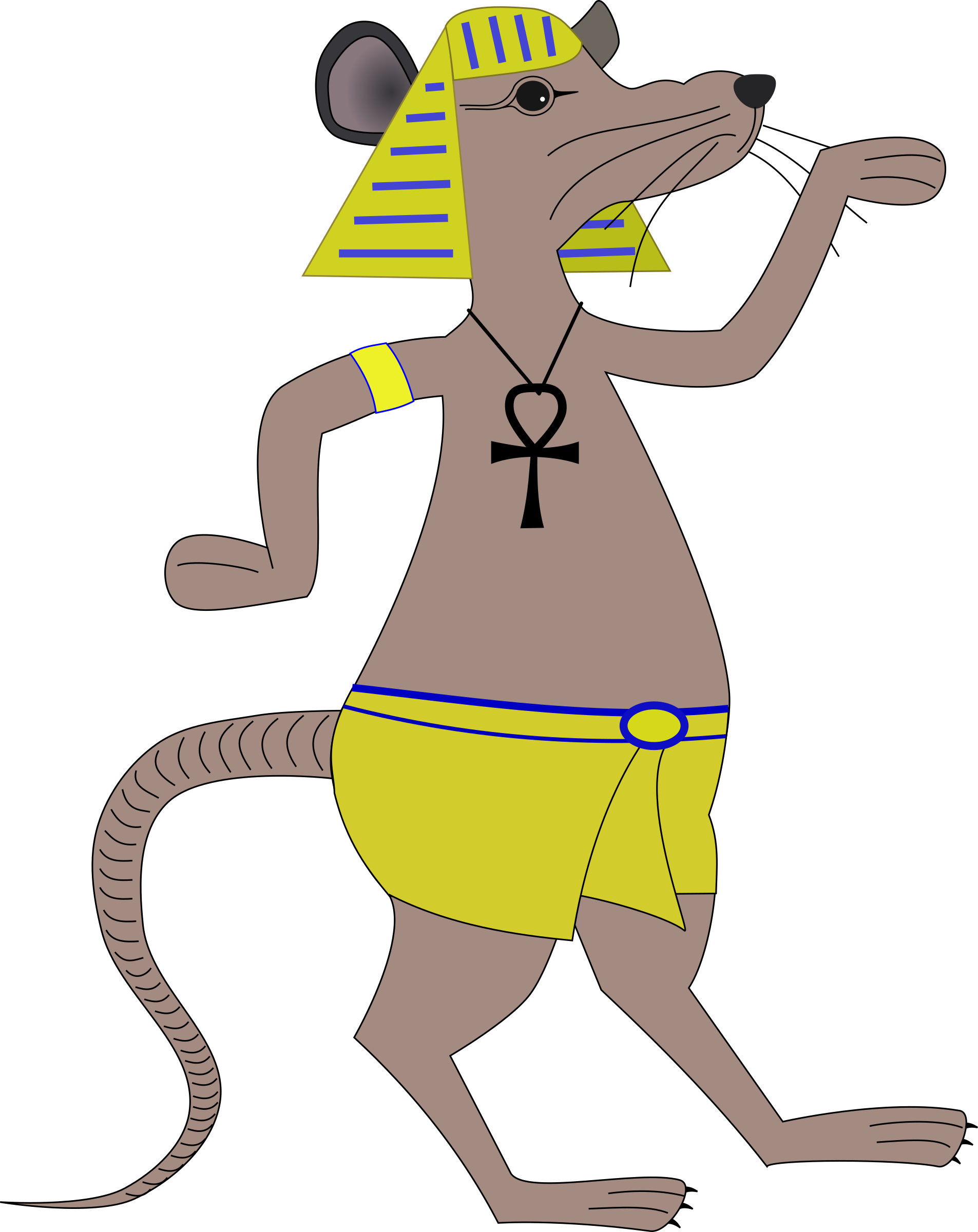 Clipart rat drawing. Egyptian rodent big image