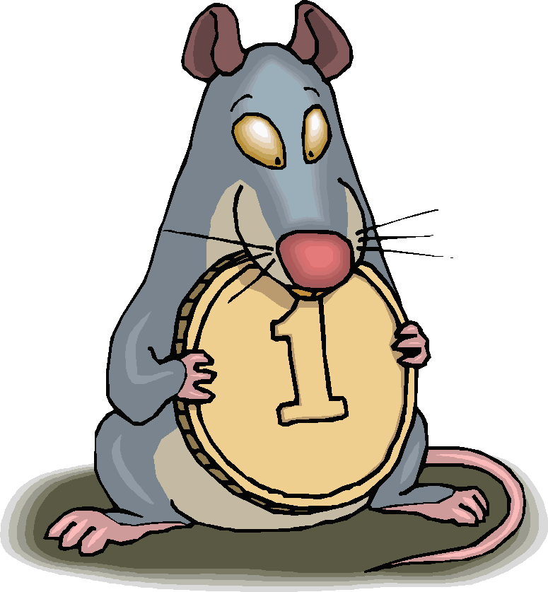 clipart rat grey rat