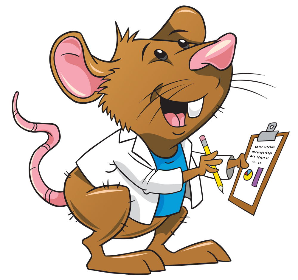 clipart rat lab rat