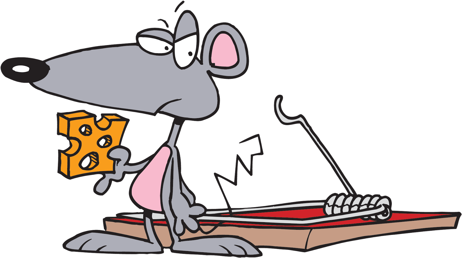clipart rat mouse trap game