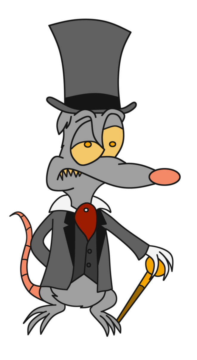 Rat clipart vermin. Posh by sumperson on
