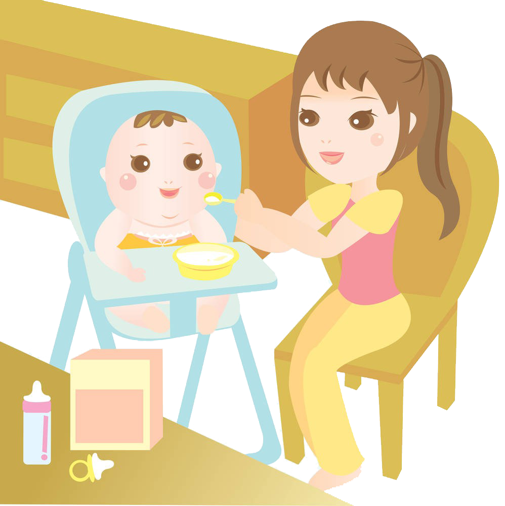 Breastfeeding infant clip art. Father clipart mother child
