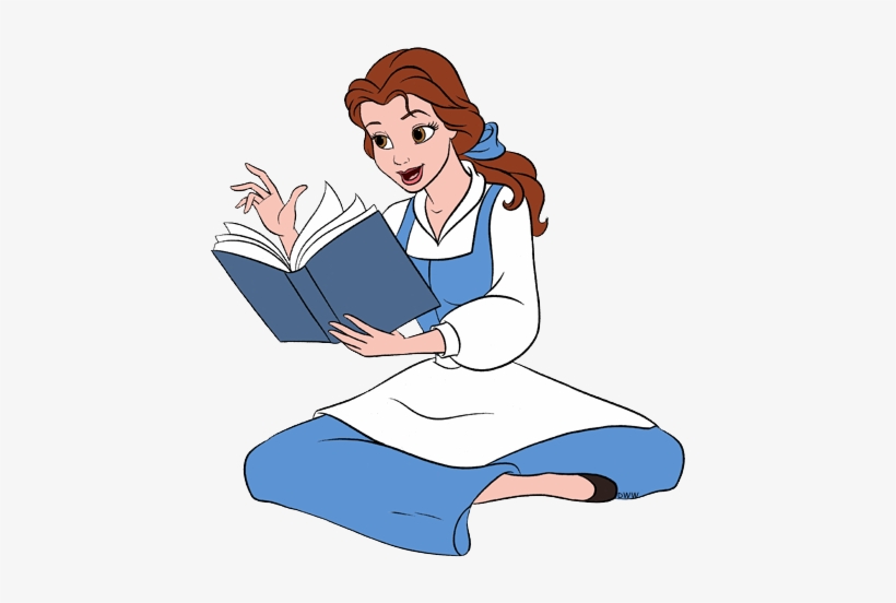 Princess clipart reading. Clip royalty free library