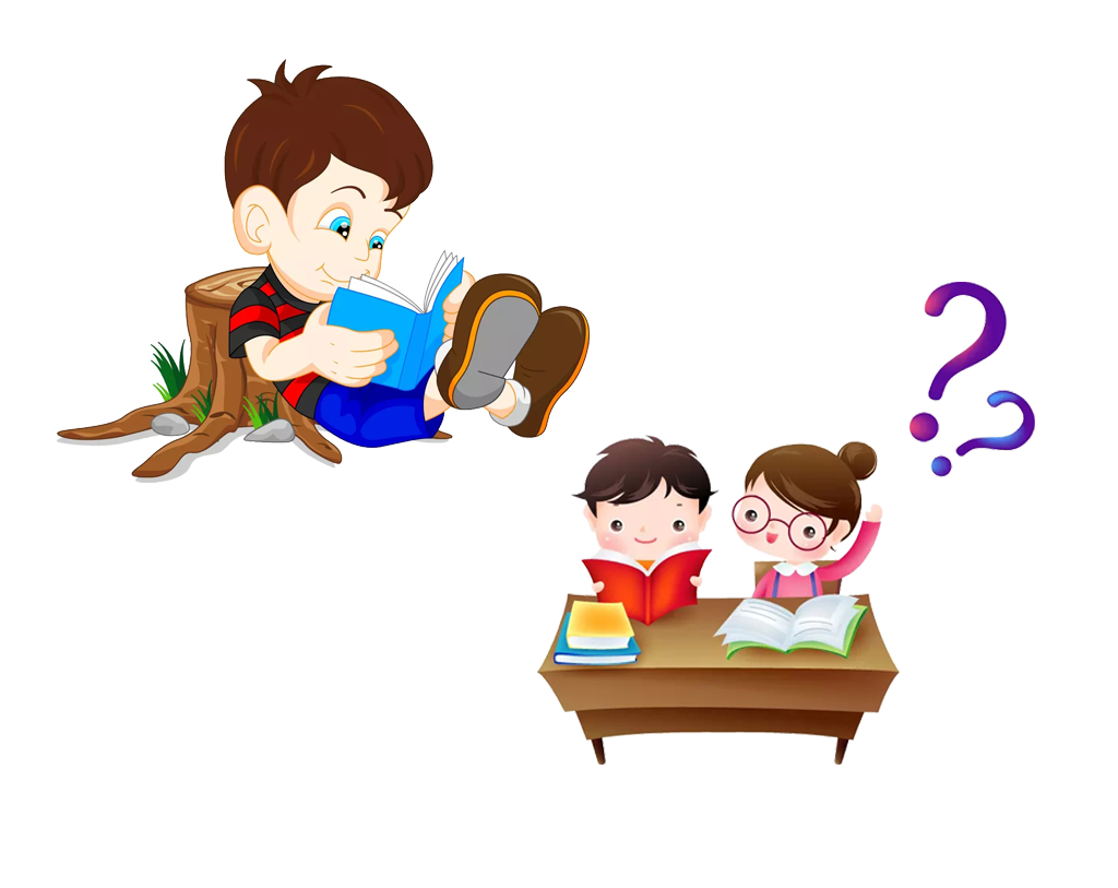 clipart reading read book