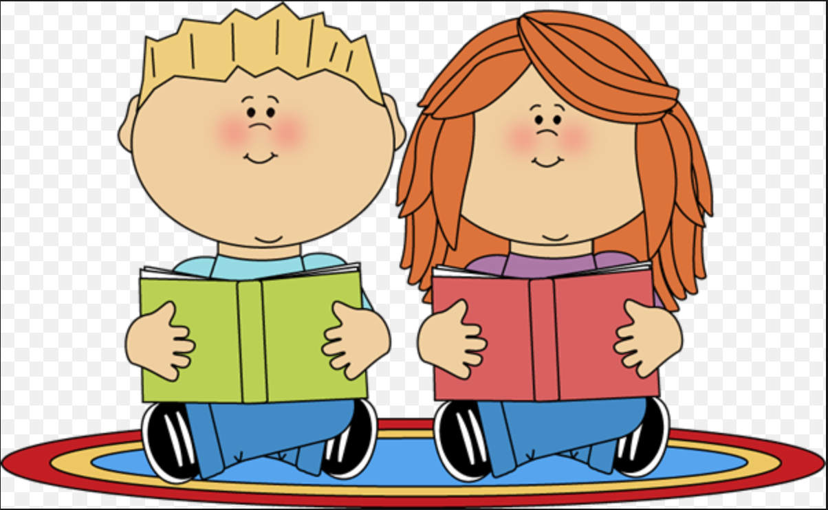 clipart reading shared reading