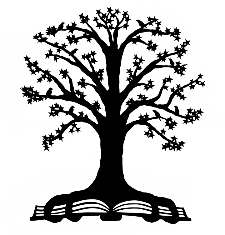 clipart trees book
