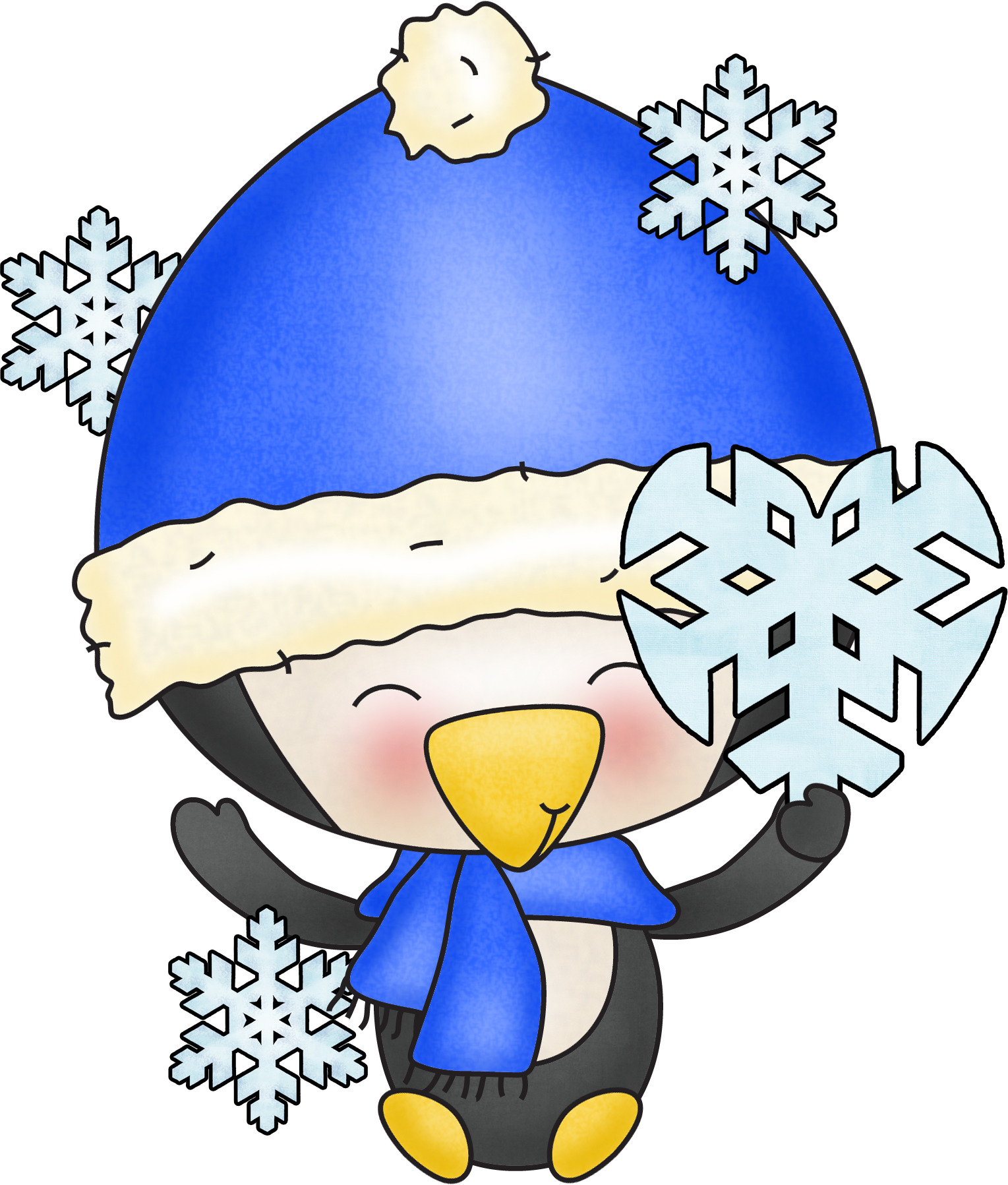 clipart reading winter