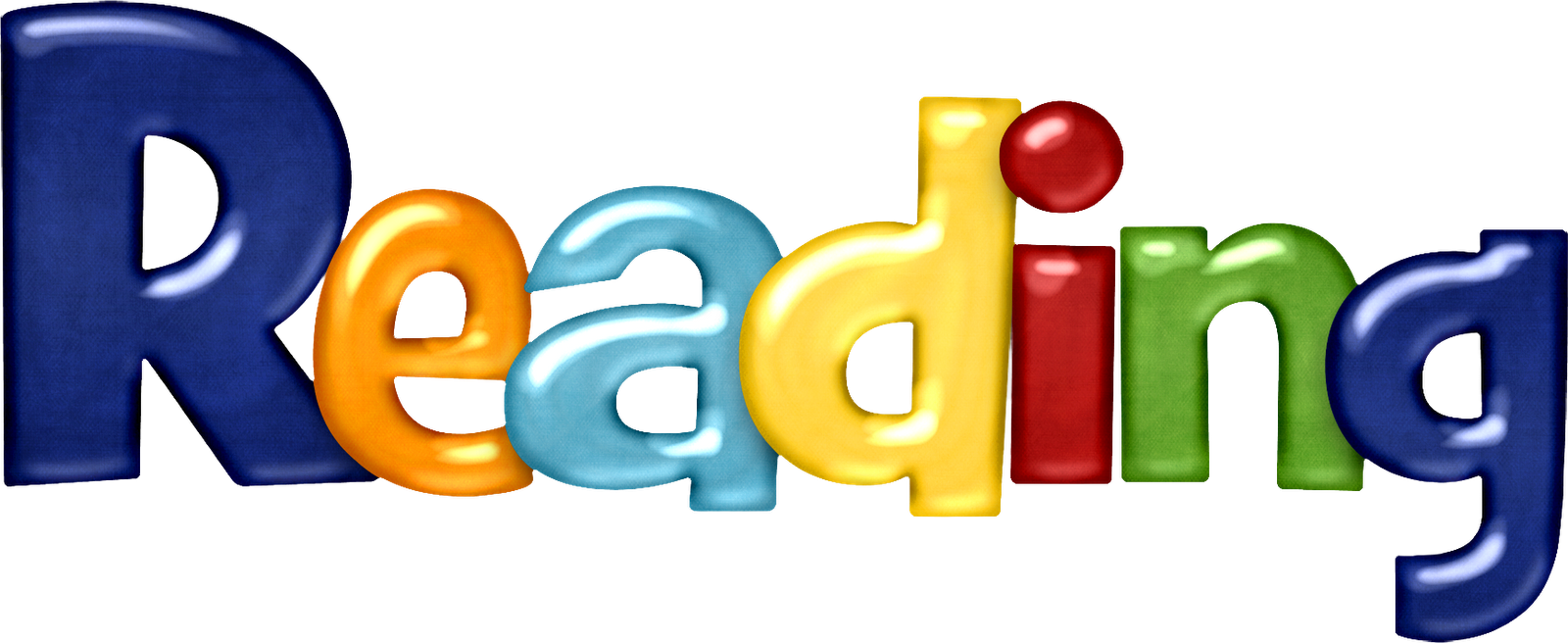 clipart reading word reading