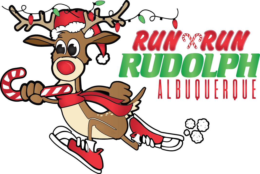 Albuquerque run rudolph half. Clipart reindeer dancing
