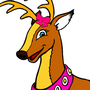 Clipart reindeer dasher. Images gallery for free