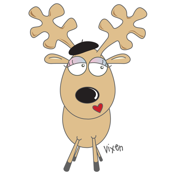 Clipart reindeer dasher. Your guide to finals