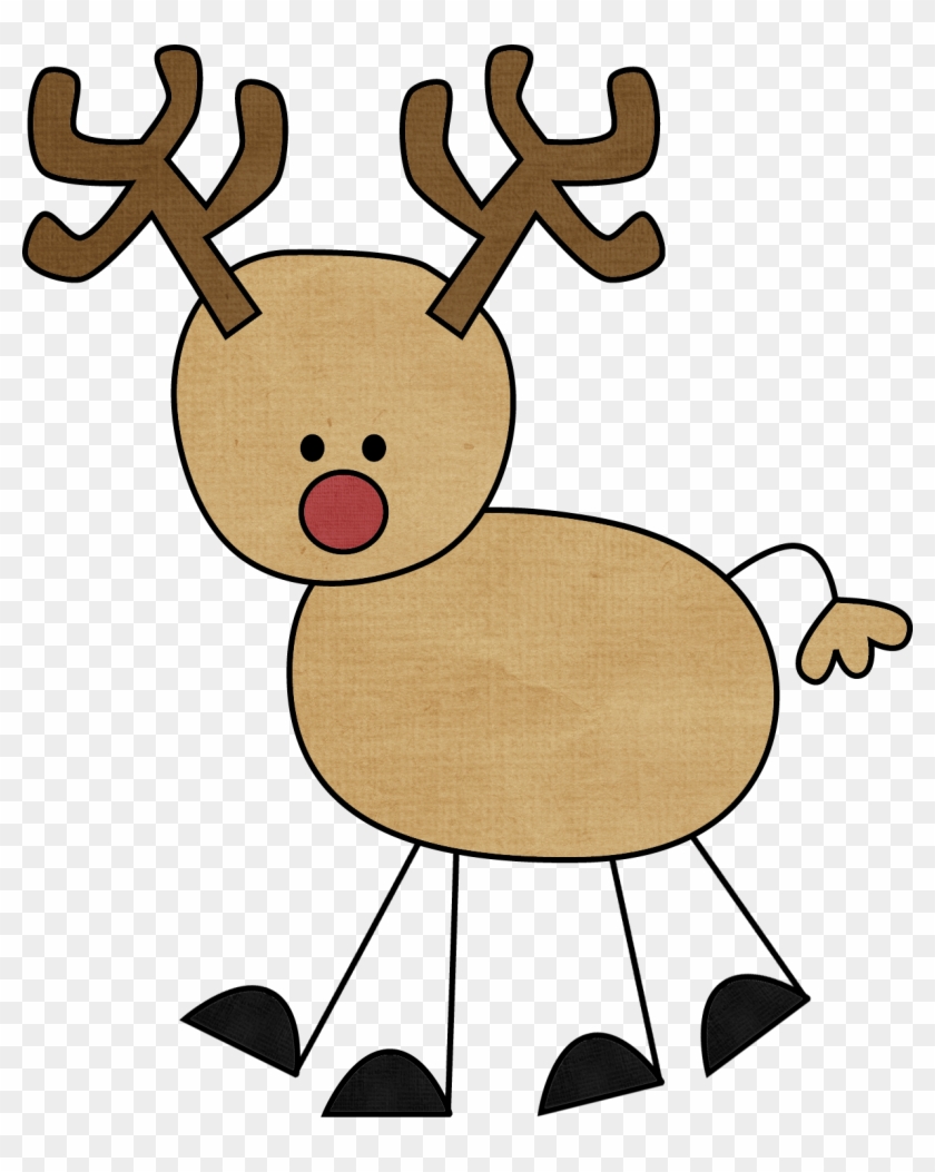 Clipart reindeer drawn. Free piebald deer download
