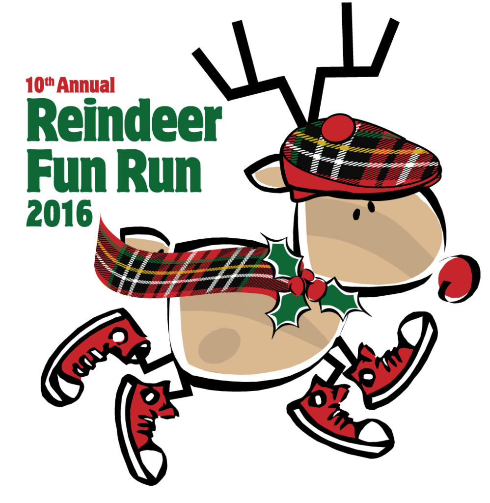 Clipart reindeer fun. Logo for th annual