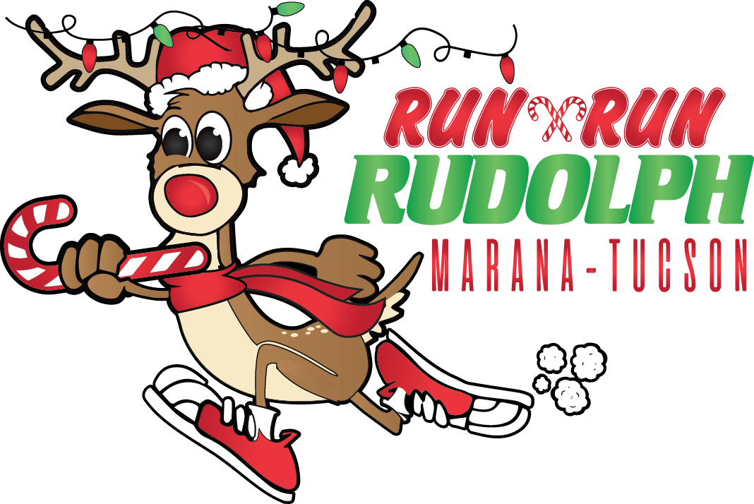 Marana tucson run rudolph. Clipart reindeer fun