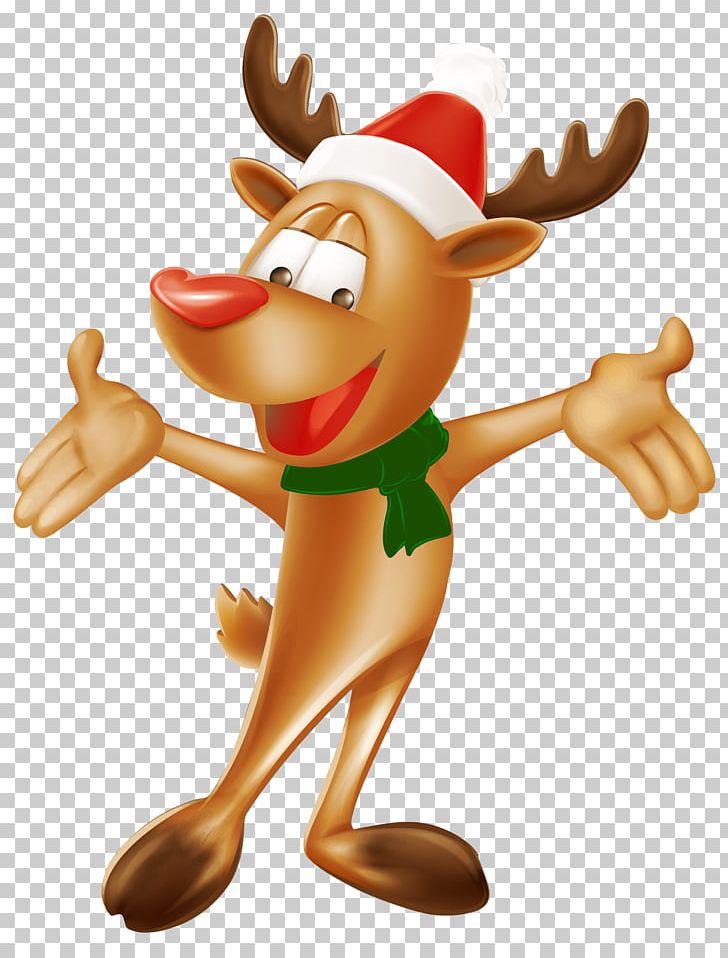 clipart reindeer happy