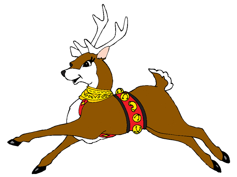 clipart reindeer leg
