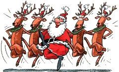 clipart reindeer party