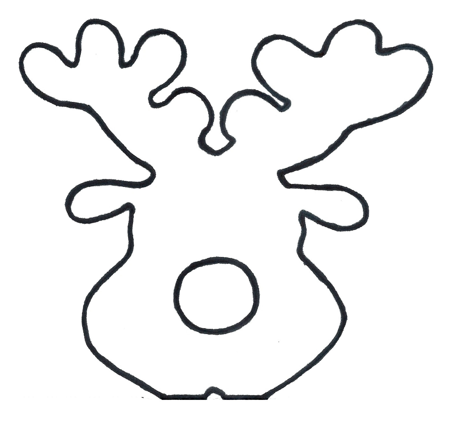 Reindeer printable