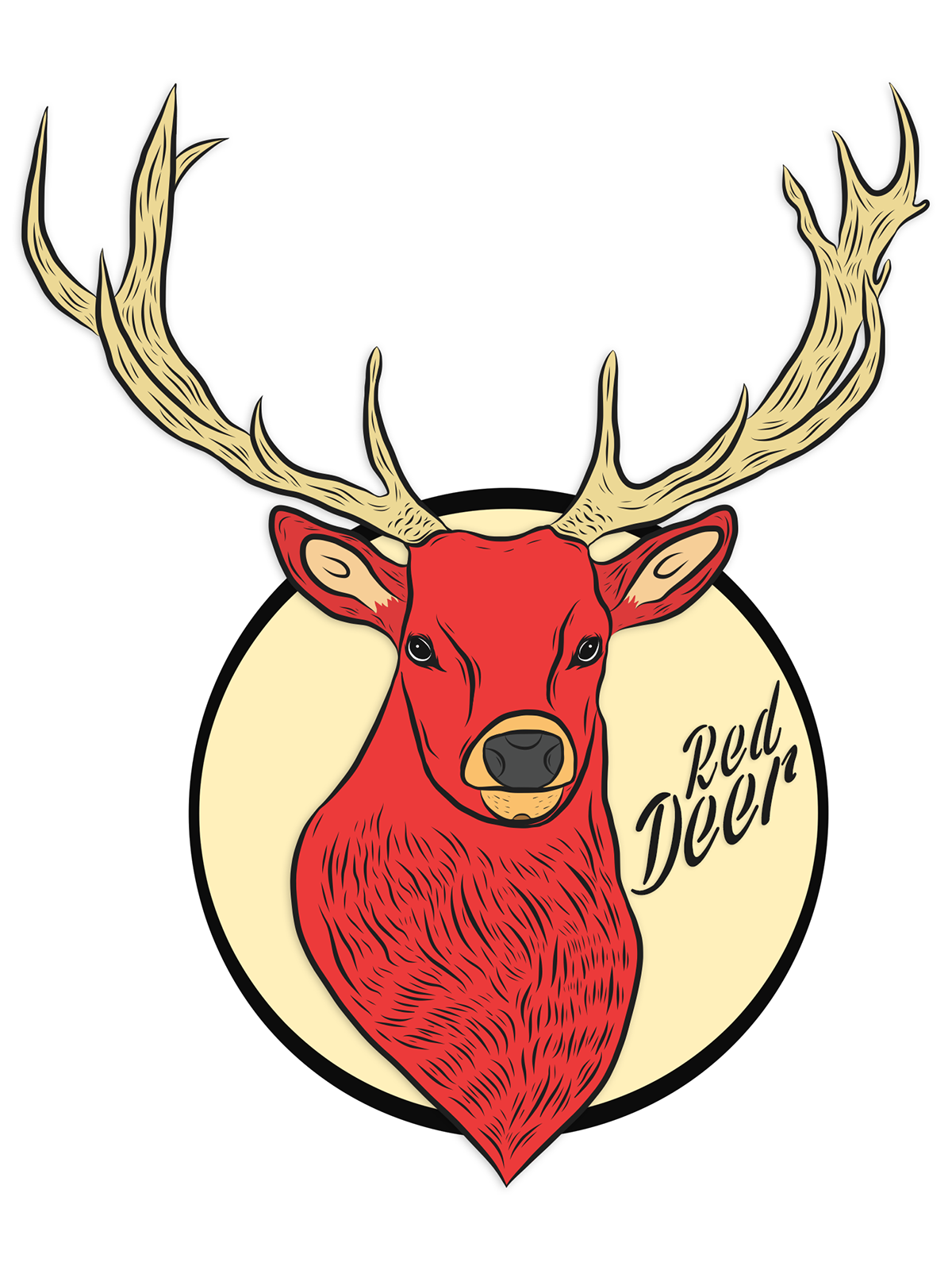 Snapchat geofilter for the. Deer clipart profile