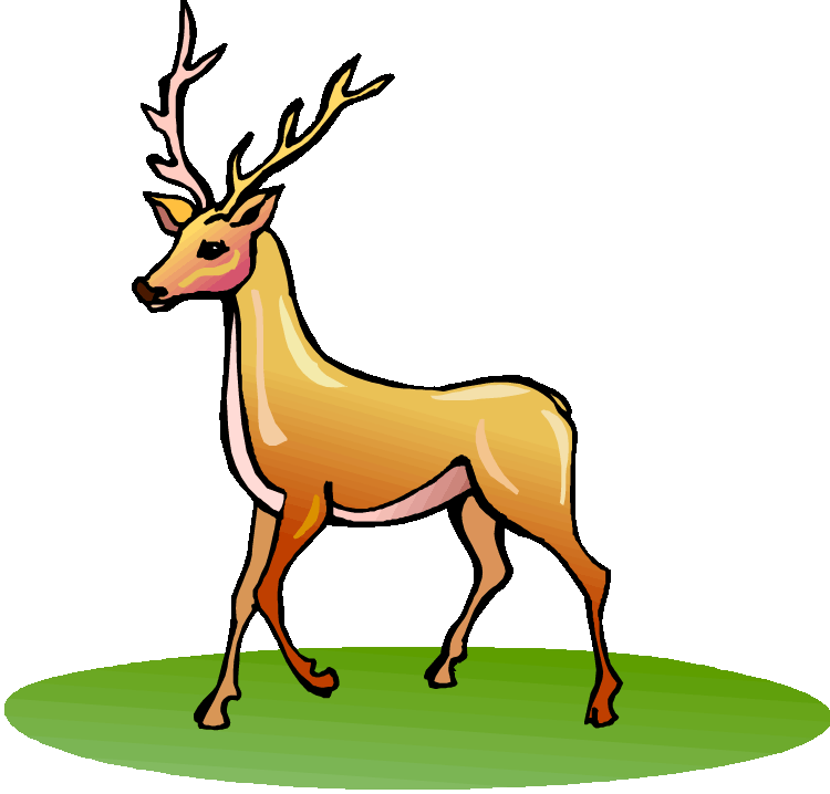 deer clipart weak
