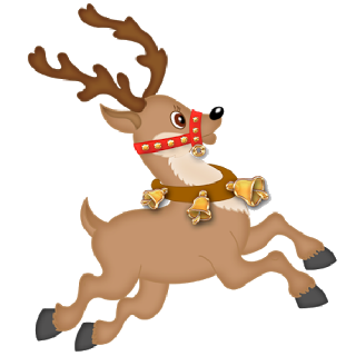 clipart reindeer transparent background
