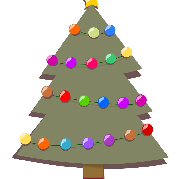 The best free christmas. Clipart reindeer tree