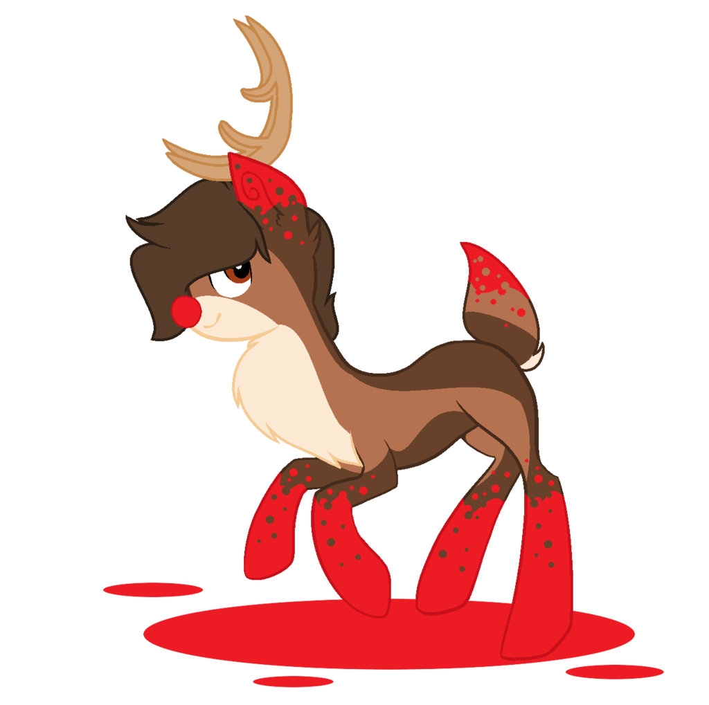 clipart reindeer vector