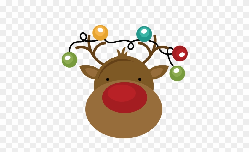clipart reindeer whimsical
