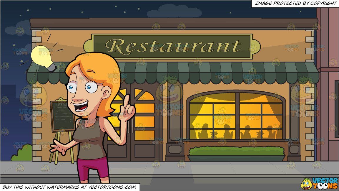 clipart restaurant animated