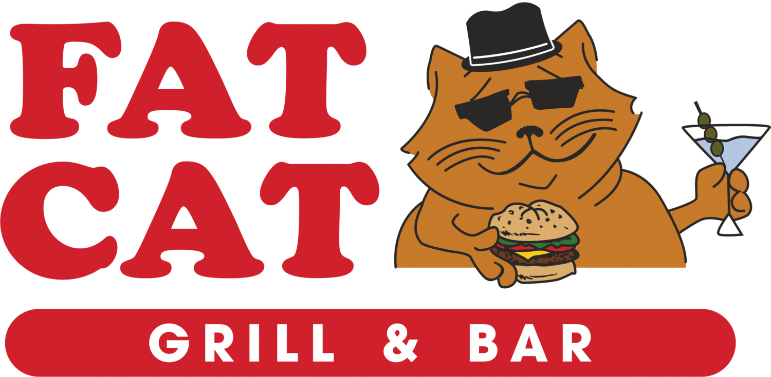 Fat cat barfat. Clipart restaurant bar grill