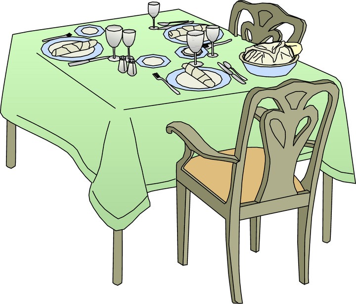 restaurants clipart restaurant table