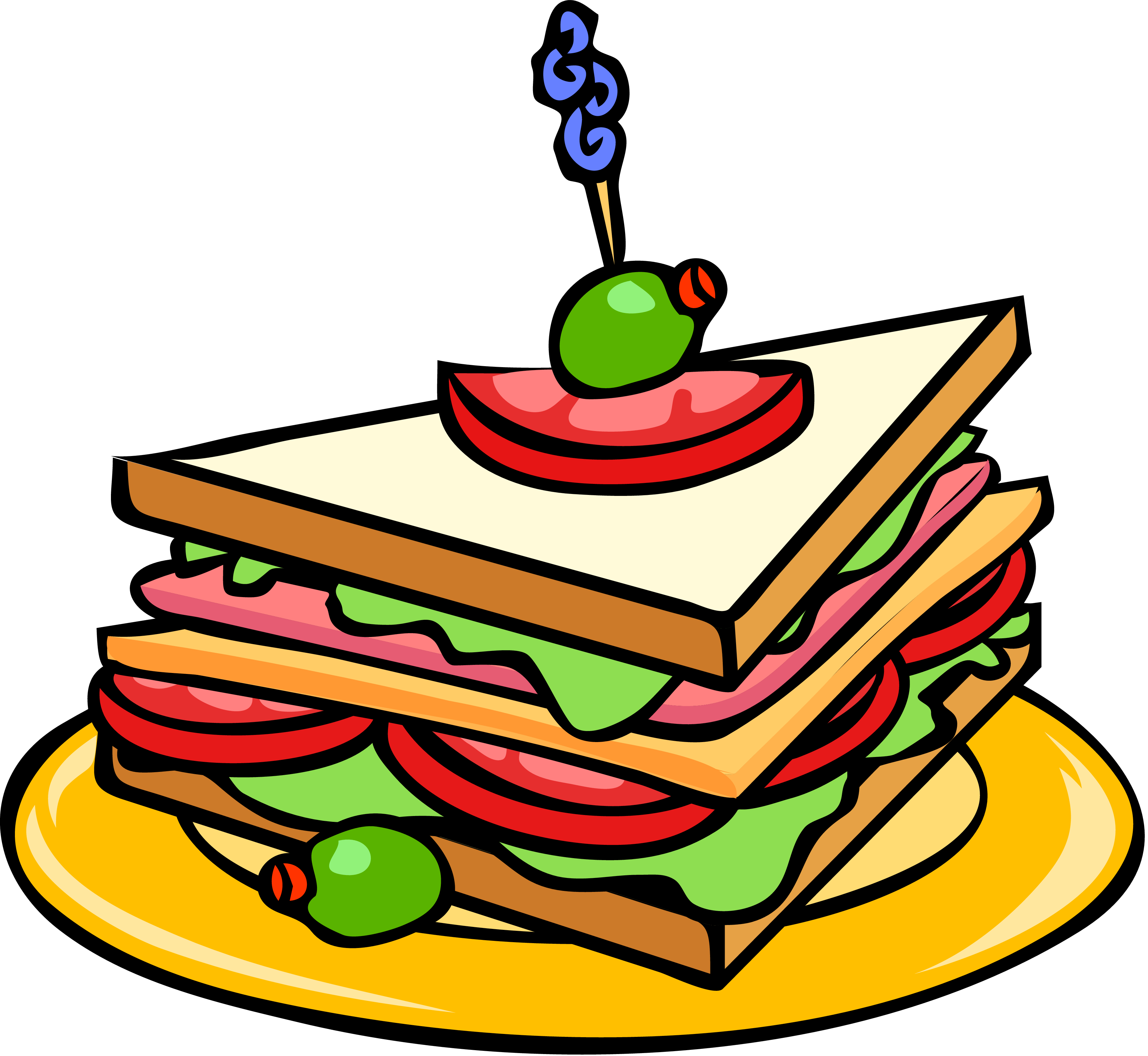  and a dr. Sandwich clipart printable