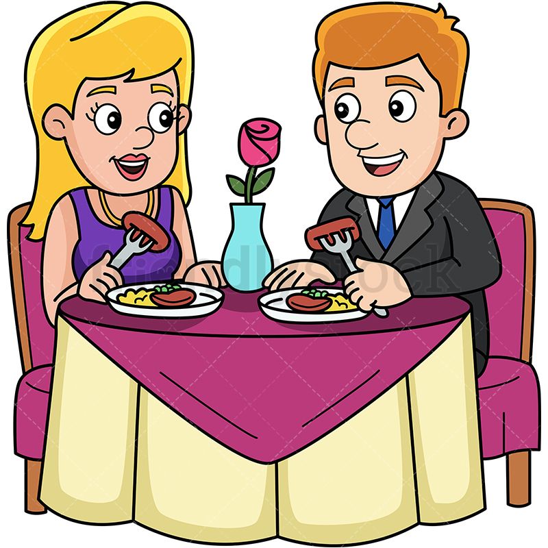hungry clipart dinner