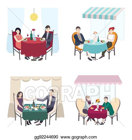 clipart restaurant illustration