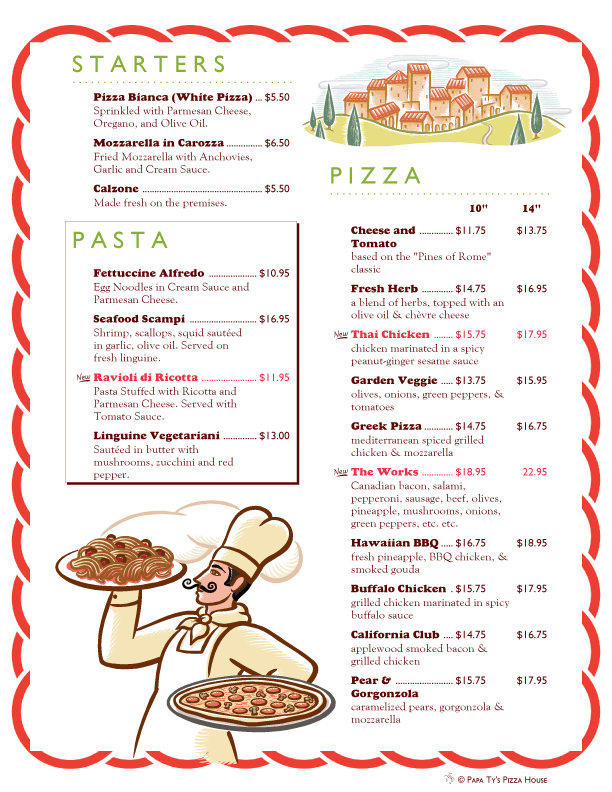 Free cliparts download clip. Italian clipart menu italian