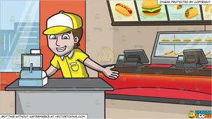 clipart restaurant restaurant cashier