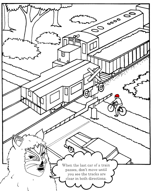 Pages eskayalitim safety drawing. Clipart road coloring page