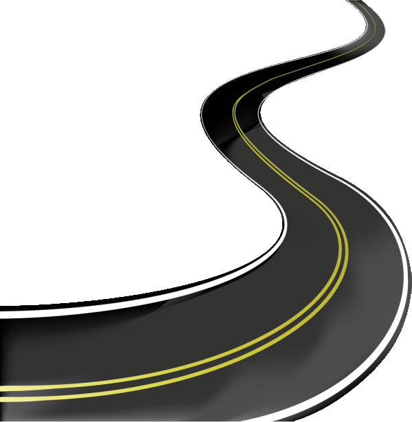 Highway clipart side view. Road curve clip art