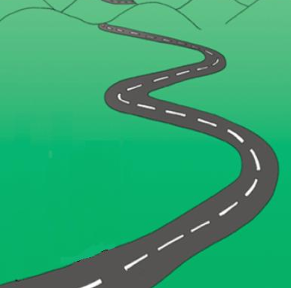 Clipart road mountain road. Free images at clker