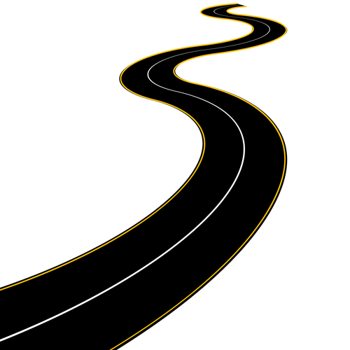 Highway clipart animated. Free road outline cliparts