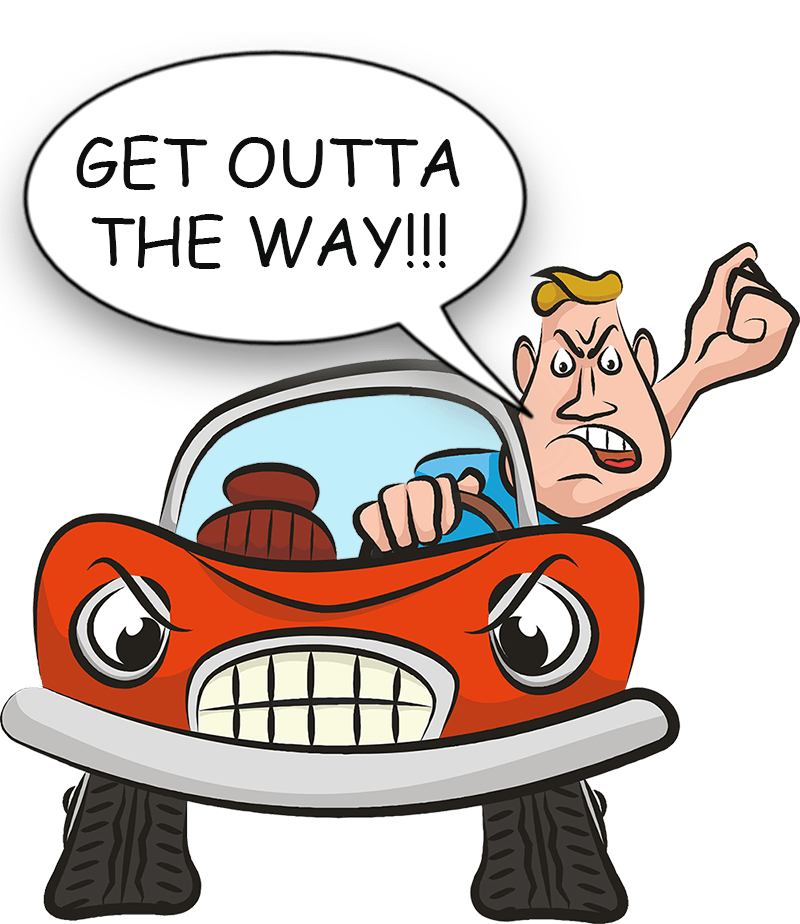 Mosd app move over. Driver clipart aggressive driving
