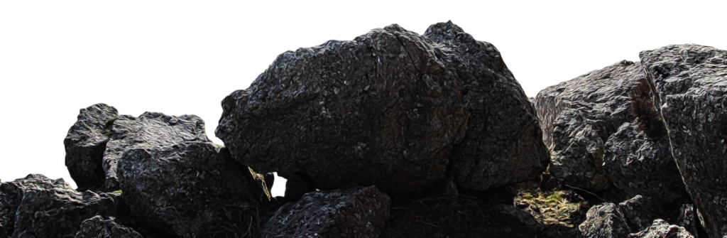 Rocky foreground png by. Clipart rock coal