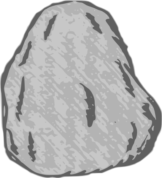 Clipart rock hard stone. Clip art at clker