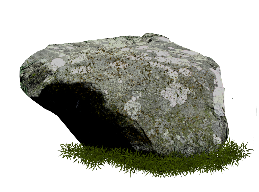 Hard boulder free vector. Clipart rock ore