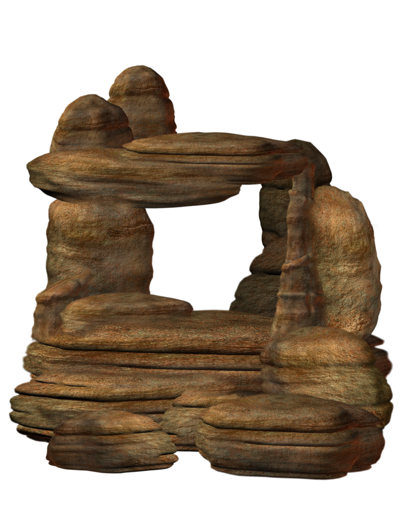 Clipart rock rock formation. By collect and creat