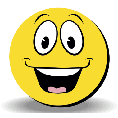 Free cartoon smiley download. Excited clipart yellow happy face