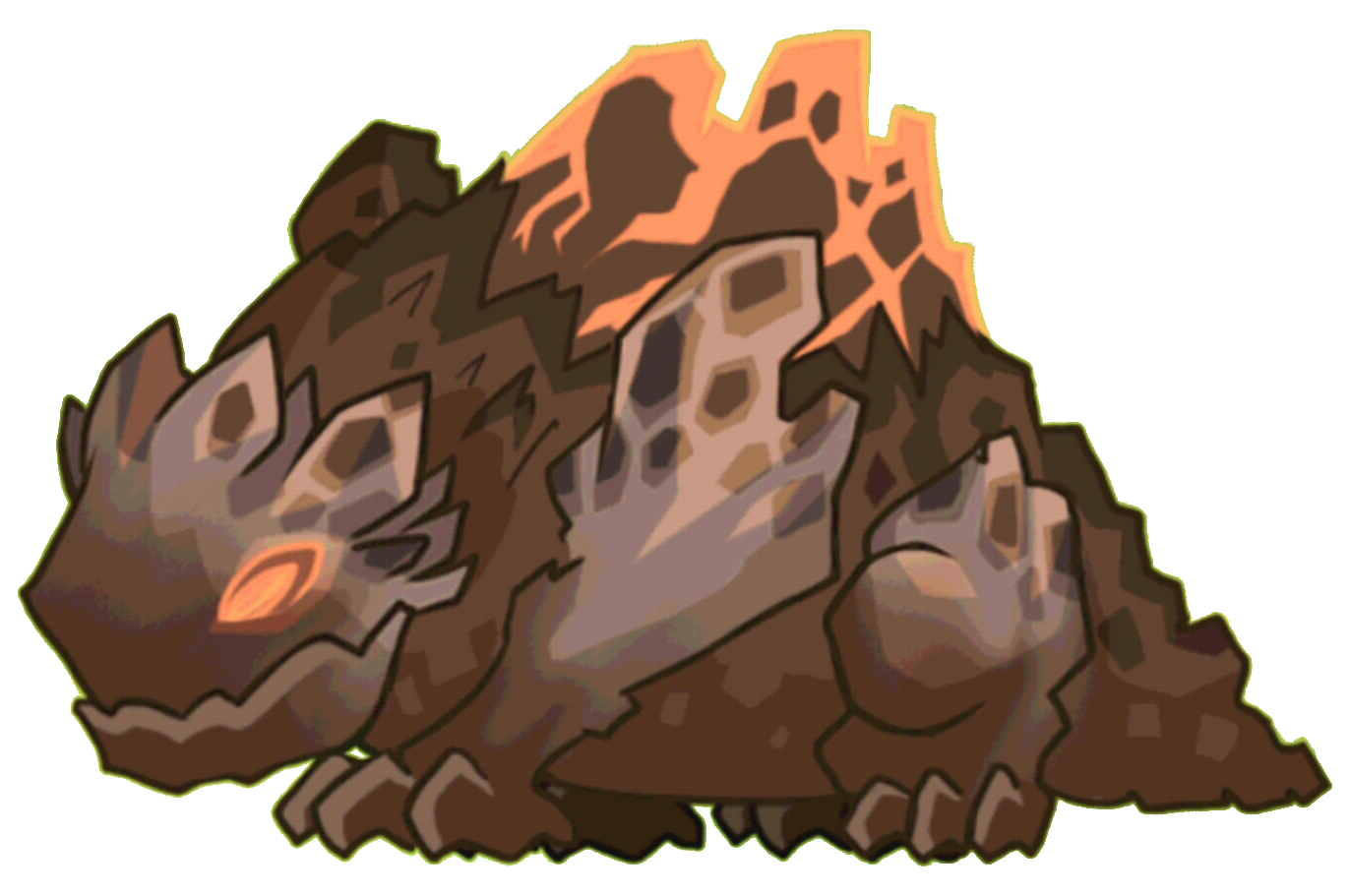 clipart rock volcanic rock