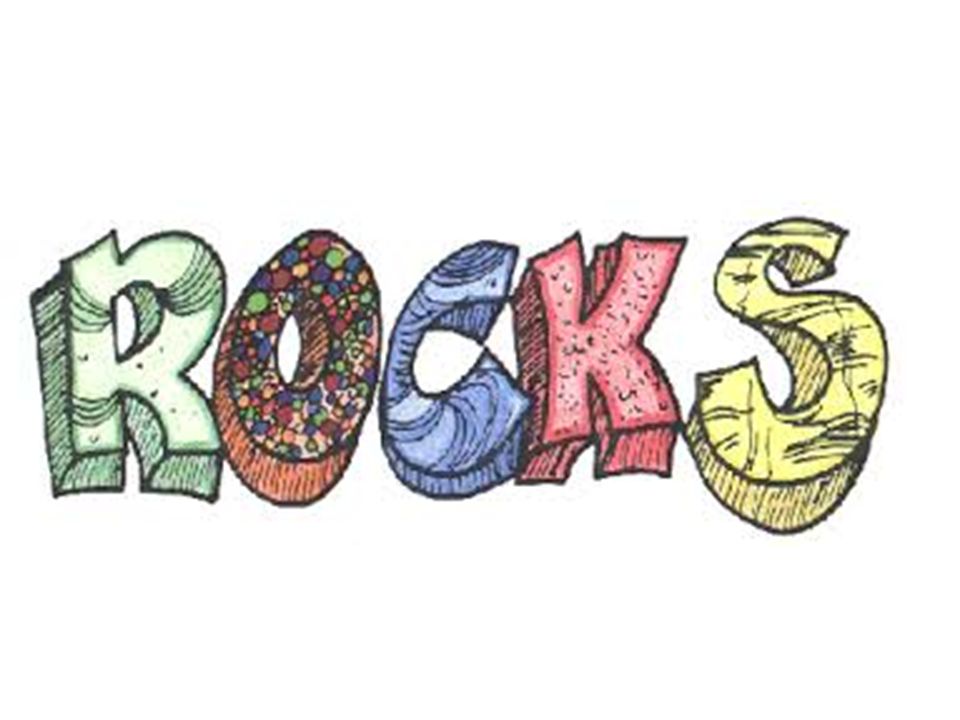 rock clipart word