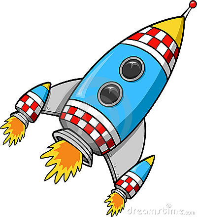 rocketship clipart kid